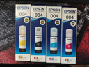 愛(ài)普生（EPSON） 004原裝打印機(jī)墨水墨盒 四色套裝 適用 L3115/L3116/L3117/L3118/L3119/L3153（約27000頁(yè)） 曬單實(shí)拍圖