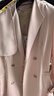 PORTS寶姿春夏新品女裝長(cháng)袖中長(cháng)風(fēng)衣LM8T004HWB012 貝殼色 S (4) 曬單實(shí)拍圖