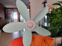 康佳電風(fēng)扇家用夾子風(fēng)扇桌面風(fēng)扇壁掛轉頁(yè)扇迷你學(xué)生宿舍床上辦公靜音小風(fēng)扇家用床頭臺式夾扇 【碧藍色】免打孔風(fēng)扇+送免打孔掛鉤貼+2米延長(cháng)線(xiàn) 曬單實(shí)拍圖