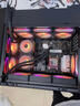 AMD 主機加裝機箱風(fēng)扇專(zhuān)用鏈接 UF122ARGB黑色正葉工包 曬單實(shí)拍圖