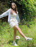Cmxvz Kabot運動(dòng)休閑鞋女士2025新款夏季休閑小白板鞋百搭厚底運動(dòng)鞋德訓鞋 黑色 35 曬單實(shí)拍圖