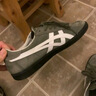 Onitsuka Tiger鬼塚虎復(fù)古德訓(xùn)鞋 透氣男女鞋運(yùn)動(dòng)休閑板鞋男TOKUTEN 墨綠色/白色 39.5 曬單實(shí)拍圖