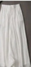 皮爾卡丹薄款雙層苧麻闊腿褲裙女夏季寬松垂感松緊高腰裙褲九分棉麻休閑褲 白色(少量現貨) 2XL 【建議150-170斤】 曬單實(shí)拍圖
