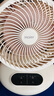 海爾（Haier）空氣循環(huán)扇電風(fēng)扇臺(tái)式風(fēng)扇桌面家用小型臺(tái)扇小風(fēng)扇輕音廚房壁扇宿舍臥室辦公搖頭渦輪換氣扇 【預(yù)約定時(shí)】遙控節(jié)能款HFX-Y2049A 曬單實(shí)拍圖