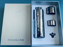 飛劍（FEIJIAN）純鈦保溫杯大容量男士養(yǎng)生泡茶水杯高檔燜茶杯商務禮品鈦杯定制 皓月銀450ml 曬單實拍圖