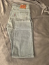 Levi's李維斯冰酷系列502修身男士牛仔褲修飾腿型潮流 曬單實拍圖
