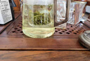 塔馳密司（TOUCH MISS）玻璃泡茶壺帶把手玻璃杯功夫茶具家用過濾茶水分離花茶壺沖茶器 透明壺(600ml)單壺+4杯+木盤 曬單實(shí)拍圖
