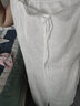 森馬（Semir）連衣裙女設計感重工繡花氣質(zhì)夏2025新款花邊翻領(lǐng)泡泡袖小白裙 米白10312 L 曬單實(shí)拍圖