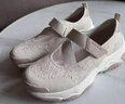 斯凱奇（Skechers）七夕情人節(jié)禮物女鞋夏季厚底漏趾涼鞋百搭外穿沙灘鞋 自然色/NAT 37 曬單實拍圖