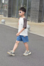 班尼路童裝兒童牛仔短褲男童純棉褲子2025夏季男孩薄款運(yùn)動褲中大童夏裝 深藍(lán)BNL趣味運(yùn)動X 160 【推薦體重80-100斤】 曬單實(shí)拍圖