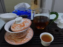 蘇氏陶瓷（SUSHI CERAMICS）紅九龍紋三才蓋碗功夫泡茶碗茶備J0931 曬單實拍圖