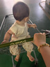 巴厘小豬寶寶針織衫夏季無(wú)袖薄款透氣女童毛衣男童上衣嬰幼兒衣服兒童背心 奶白 90 曬單實(shí)拍圖
