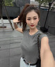胖東來(lái)品質(zhì)2025年新款純銀耳環(huán)女氣質(zhì)感洋氣耳圈大圓形素圈圈耳飾 滿天星3cm 曬單實(shí)拍圖