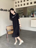 EXULL依思Q女鞋瑪麗珍鞋2025新款夏季高跟厚底單鞋耐磨防滑百搭休閑小皮鞋女 米白色 37 曬單實拍圖
