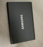 三星（SAMSUNG）1TB Type-c USB 3.2 移動(dòng)固態(tài)硬盤（PSSD） T7 灰色 NVMe讀速1050MB/s 手機(jī)直連筆記本外接 曬單實(shí)拍圖