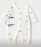 babylove新生兒連體衣夏季薄款透氣純棉初生寶寶哈衣嬰兒衣服爬服空調(diào)服 曬單實(shí)拍圖