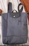 LONGCHAMP瓏驤【七夕禮物】Le Pliage Green系列男女包環(huán)保中號雙肩背包 曬單實拍圖