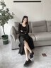 卓詩尼厚底樂福鞋女2025年新款秋季英倫風(fēng)女鞋粗跟復(fù)古單鞋蝴蝶結(jié)小皮鞋 黑色 37 曬單實拍圖