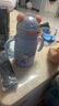 膳魔師嬰兒保溫杯寶寶學(xué)飲杯兒童吸管水杯外出保溫奶瓶一歲以上喝水杯子 藍(lán)色400ML送清洗套裝+備用吸嘴 400ml 曬單實(shí)拍圖