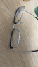 依視路（ESSILOR） 新款商務(wù)男鏡架時(shí)尚鏡框女配依視路鏡片近視定制眼鏡網(wǎng)上配鏡 金屬-眉框-2070SV-銀色 鏡框+依視路A4防藍光1.60現片 曬單實(shí)拍圖