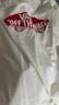 VANS萬(wàn)斯范斯官方 男女情侶短袖T恤夏季滑板LOGO經(jīng)典款 白色/紅色 L  曬單實(shí)拍圖