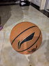 李寧（LI-NING）籃球7號CBA比賽成人兒童青少年中考室內(nèi)外訓(xùn)練標準七號 PU443 曬單實拍圖