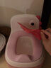 babycare兒童小恐龍馬桶坐便器嬰兒尿盆男孩女孩如廁座便器6月-6歲 【三合一多功能坐便凳】維爾粉 曬單實(shí)拍圖