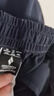 斯凱奇（Skechers）閃穿褲男長褲夏季薄款時(shí)尚百搭輕盈速干直筒九分褲休閑褲P225M239 曬單實(shí)拍圖