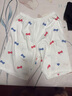 纖絲鳥（TINSINO）女童睡衣純棉兒童短袖家居服套裝開衫翻領(lǐng)中大童女孩衣服 蝴蝶結(jié) 曬單實(shí)拍圖