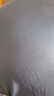 【冰絲速干】夏季男士短袖T恤男寬松圓領(lǐng)半袖大碼簡(jiǎn)約百搭上衣 純色【光版蝴網(wǎng)藍(lán)色】 XL 建議115-130斤 曬單實(shí)拍圖