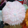 IGIFTFIRE洛麗塔雨傘Lolita羽毛洋傘手作重工花嫁小洋傘小羽毛傘lo傘 3.0藍粉直柄 常規(guī)款 曬單實拍圖