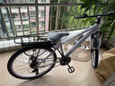 ICOLOUR自行車(chē)成人山地車(chē)公路賽車(chē)單車(chē)騎行變速內(nèi)走線學(xué)生男女青少年 【丁香紫】超強(qiáng)減震-鋼架輻條輪 26寸21速（160-180cm） 曬單實(shí)拍圖