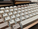 TickType機械鍵盤evo80三模2.4G藍牙HiFi客制化鋁坨坨鍵盤 陽極砂金 三模淺淺奶軸（悶軸） 曬單實拍圖