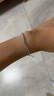丹尼爾惠靈頓（DanielWellington）DW手鏈女 星光網(wǎng)球星光銀色情侶手鏈七夕禮物送女友DW00400386 曬單實(shí)拍圖
