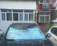 FGHGF汽車遮陽傘夏季用品汽車遮陽擋前擋風(fēng)玻璃防曬隔熱伸縮折疊太陽擋 【鈦銀大號】（兩廂/三廂/SUV）140*80 銀色 曬單實(shí)拍圖