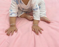 之巖（ZhiYan）歲歲平安寶寶銀手鐲9999足銀兒童手鐲飾品嬰幼兒出生滿月百天禮物 歲歲平安對鐲（約20.5克） 【9999足銀】 曬單實拍圖