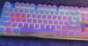 XVX水晶果凍 鍵帽魔浪系列二色成型PC水晶側刻113鍵OEM高度鍵帽 水晶粉【113顆】 曬單實拍圖