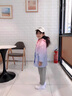 G.DUCKKIDS女童春秋裝外套2024新款兒童漸變色中大女孩春秋洋氣加絨潮沖鋒衣 粉色 9976 130cm 曬單實(shí)拍圖