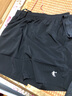 喬丹短褲男運動(dòng)褲子男夏季透氣速干跑步籃球五分褲休閑褲 柏油灰 XL 180 曬單實(shí)拍圖