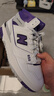 NEW BALANCE穩(wěn)定緩震小白鞋高幫休閑籃球板鞋 BB650RCF-D 白紫   42.5 曬單實(shí)拍圖