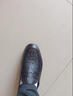AODELZSW包頭半拖鞋男夏季真皮鱷魚(yú)紋無(wú)后跟男士涼皮鞋一腳蹬懶人休閑鞋子 黑色 37  標準皮鞋碼 曬單實(shí)拍圖