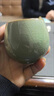 萬慶興汝窯茶杯冰花開片個(gè)人專用主人杯陶瓷品茗杯功夫茶具 云階冰花塵緣杯 安全泡沫包裝 曬單實(shí)拍圖