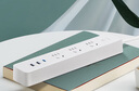 公牛（BULL）20W PD蘋果快充插座/插線板/插排/接線板 Type-c+USB+3插孔 全長1.8米白色 GNV-UU4203總控開關(guān) 曬單實拍圖