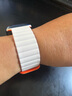 MSSM適用Apple Watch手表表帶磁吸硅膠表帶S10/S9/S8/SE/Ultra2硅膠表帶·星光配橙-49/46/45/44MM 曬單實(shí)拍圖