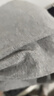 浪莎100%純棉質(zhì)秋衣男士單件上衣爸爸低領(lǐng)中老年保暖內(nèi)衣打底全棉毛衫 ·【淺灰上衣】·圓領(lǐng)100%純棉 XL (175) 曬單實拍圖