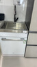 美的（Midea）【TX60】集成水槽洗碗機(jī) 大單槽 白色水槽洗碗機(jī) 洗碗機(jī)帶洗菜盆一體機(jī) 小尺寸 國家補(bǔ)貼 曬單實(shí)拍圖