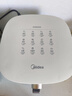 美的（Midea）空氣炸鍋蒸汽嫩烤不干柴 透明可視實用大容量5.3L 金屬內腔易潔烤盤 易用旋鈕免翻面KZE5383  曬單實拍圖