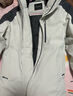 太平鳥(niǎo)男裝 沖鋒冬季羽絨服B2ACE4421 淺灰1 XL 曬單實(shí)拍圖