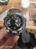 卡西歐（CASIO）G-SHOCK大泥王太陽能防水防震防泥登山戶外運動防水表情人節(jié)禮物 三代大泥王GWG-B1000-1A4 曬單實拍圖