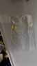 OFK999足金豆豆耳釘女黃金小耳釘足金耳環(huán)彎鉤款磨砂圓 光面彎鉤耳釘 0.03g 曬單實(shí)拍圖